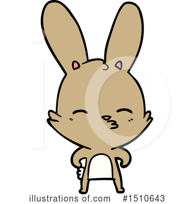 Royalty-Free (RF) Rabbit Clipart Illustration by lineartestpilot - Stock Sample #1510643