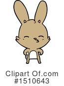 Rabbit Clipart #1510643 by lineartestpilot