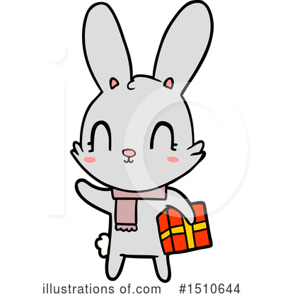 Royalty-Free (RF) Rabbit Clipart Illustration by lineartestpilot - Stock Sample #1510644