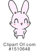 Rabbit Clipart #1510648 by lineartestpilot