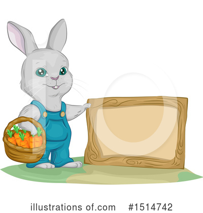 Royalty-Free (RF) Rabbit Clipart Illustration by BNP Design Studio - Stock Sample #1514742