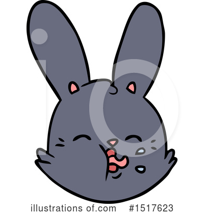 Royalty-Free (RF) Rabbit Clipart Illustration by lineartestpilot - Stock Sample #1517623