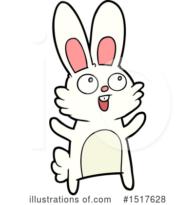 Royalty-Free (RF) Rabbit Clipart Illustration by lineartestpilot - Stock Sample #1517628