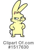 Rabbit Clipart #1517630 by lineartestpilot