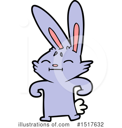Royalty-Free (RF) Rabbit Clipart Illustration by lineartestpilot - Stock Sample #1517632