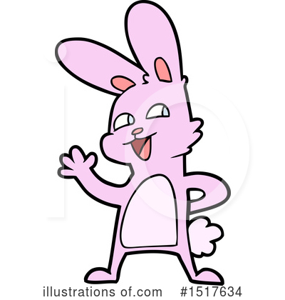 Royalty-Free (RF) Rabbit Clipart Illustration by lineartestpilot - Stock Sample #1517634
