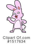Rabbit Clipart #1517634 by lineartestpilot