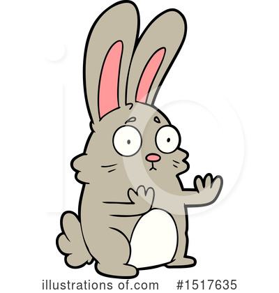 Royalty-Free (RF) Rabbit Clipart Illustration by lineartestpilot - Stock Sample #1517635