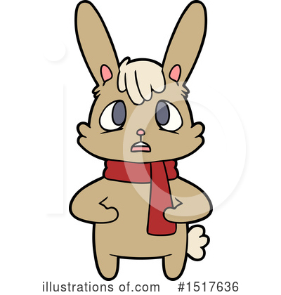 Royalty-Free (RF) Rabbit Clipart Illustration by lineartestpilot - Stock Sample #1517636
