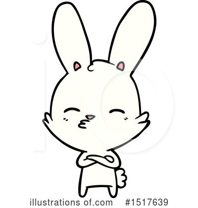 Royalty-Free (RF) Rabbit Clipart Illustration by lineartestpilot - Stock Sample #1517639