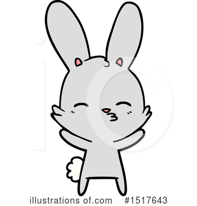 Royalty-Free (RF) Rabbit Clipart Illustration by lineartestpilot - Stock Sample #1517643