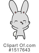 Rabbit Clipart #1517643 by lineartestpilot