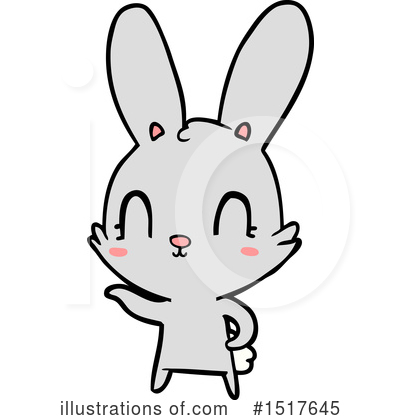 Royalty-Free (RF) Rabbit Clipart Illustration by lineartestpilot - Stock Sample #1517645