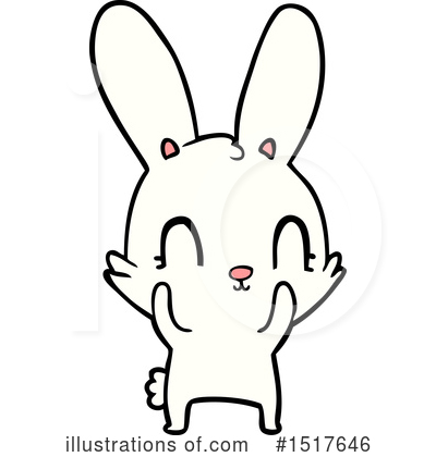 Royalty-Free (RF) Rabbit Clipart Illustration by lineartestpilot - Stock Sample #1517646