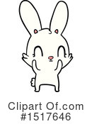 Rabbit Clipart #1517646 by lineartestpilot