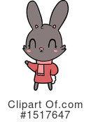 Rabbit Clipart #1517647 by lineartestpilot