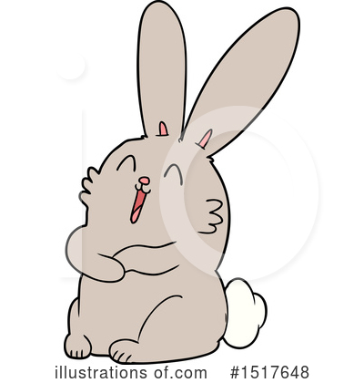 Royalty-Free (RF) Rabbit Clipart Illustration by lineartestpilot - Stock Sample #1517648