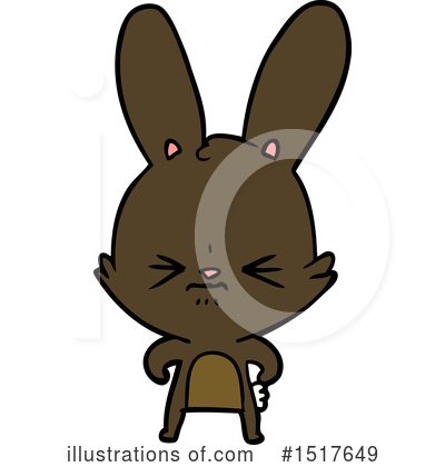 Royalty-Free (RF) Rabbit Clipart Illustration by lineartestpilot - Stock Sample #1517649