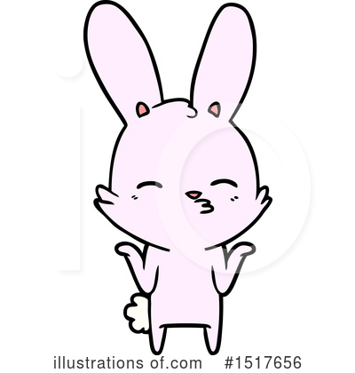 Royalty-Free (RF) Rabbit Clipart Illustration by lineartestpilot - Stock Sample #1517656