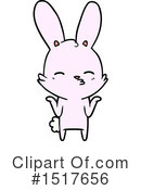 Rabbit Clipart #1517656 by lineartestpilot