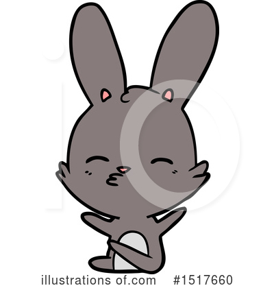 Royalty-Free (RF) Rabbit Clipart Illustration by lineartestpilot - Stock Sample #1517660
