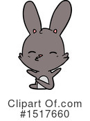 Rabbit Clipart #1517660 by lineartestpilot