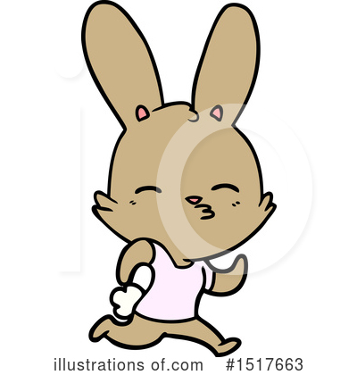 Royalty-Free (RF) Rabbit Clipart Illustration by lineartestpilot - Stock Sample #1517663