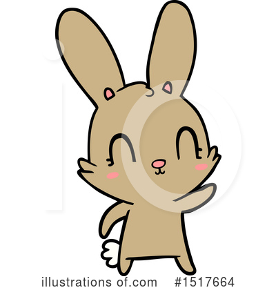 Royalty-Free (RF) Rabbit Clipart Illustration by lineartestpilot - Stock Sample #1517664