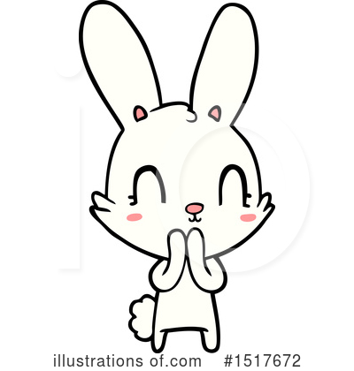 Royalty-Free (RF) Rabbit Clipart Illustration by lineartestpilot - Stock Sample #1517672