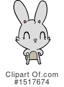 Rabbit Clipart #1517674 by lineartestpilot