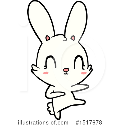 Royalty-Free (RF) Rabbit Clipart Illustration by lineartestpilot - Stock Sample #1517678
