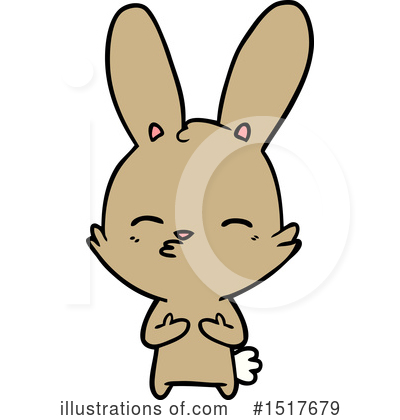 Royalty-Free (RF) Rabbit Clipart Illustration by lineartestpilot - Stock Sample #1517679