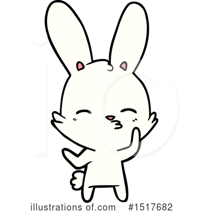 Royalty-Free (RF) Rabbit Clipart Illustration by lineartestpilot - Stock Sample #1517682