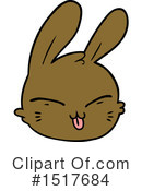 Rabbit Clipart #1517684 by lineartestpilot