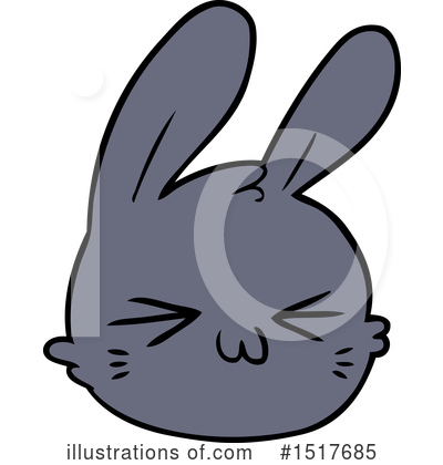 Royalty-Free (RF) Rabbit Clipart Illustration by lineartestpilot - Stock Sample #1517685