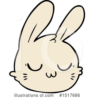 Royalty-Free (RF) Rabbit Clipart Illustration by lineartestpilot - Stock Sample #1517686