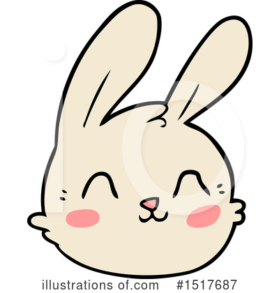 Royalty-Free (RF) Rabbit Clipart Illustration by lineartestpilot - Stock Sample #1517687