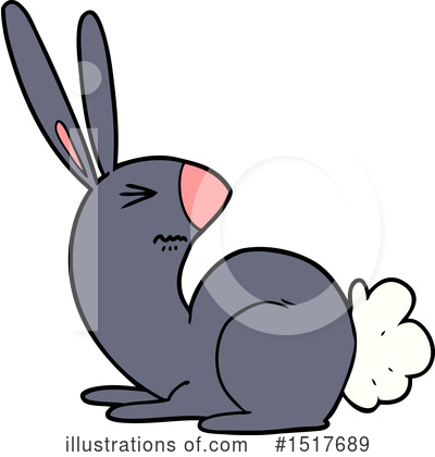 Royalty-Free (RF) Rabbit Clipart Illustration by lineartestpilot - Stock Sample #1517689