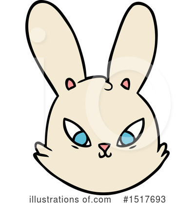 Royalty-Free (RF) Rabbit Clipart Illustration by lineartestpilot - Stock Sample #1517693