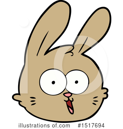 Royalty-Free (RF) Rabbit Clipart Illustration by lineartestpilot - Stock Sample #1517694