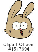 Rabbit Clipart #1517694 by lineartestpilot