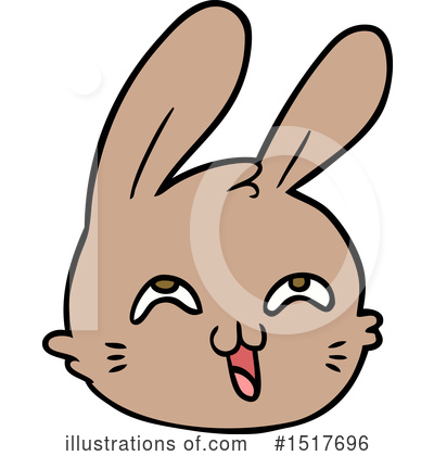 Royalty-Free (RF) Rabbit Clipart Illustration by lineartestpilot - Stock Sample #1517696