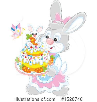 Royalty-Free (RF) Rabbit Clipart Illustration by Alex Bannykh - Stock Sample #1528746