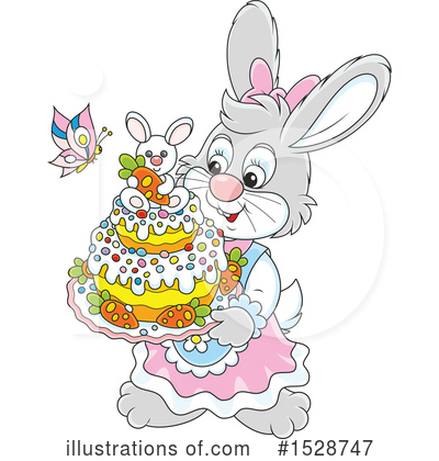 Royalty-Free (RF) Rabbit Clipart Illustration by Alex Bannykh - Stock Sample #1528747