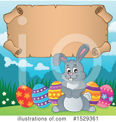 Royalty-Free (RF) Rabbit Clipart Illustration by visekart - Stock Sample #1529361
