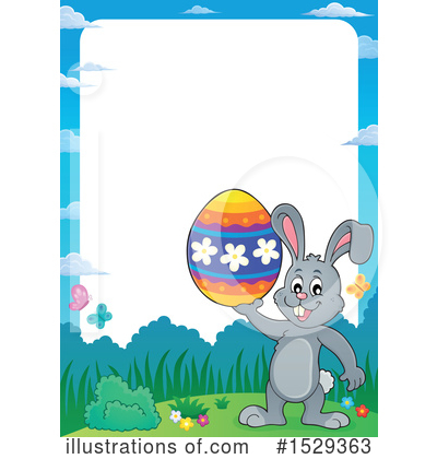 Royalty-Free (RF) Rabbit Clipart Illustration by visekart - Stock Sample #1529363