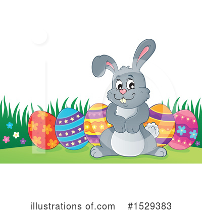 Royalty-Free (RF) Rabbit Clipart Illustration by visekart - Stock Sample #1529383