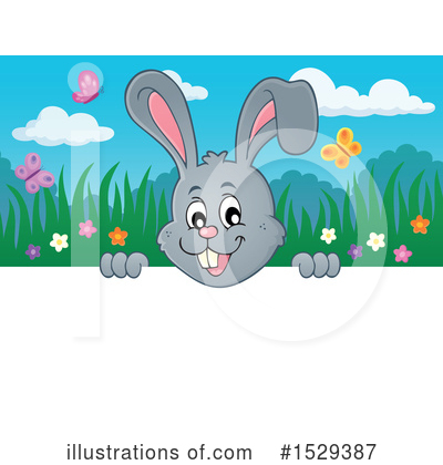 Royalty-Free (RF) Rabbit Clipart Illustration by visekart - Stock Sample #1529387
