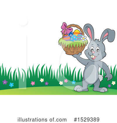 Royalty-Free (RF) Rabbit Clipart Illustration by visekart - Stock Sample #1529389