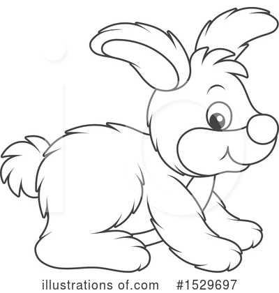 Royalty-Free (RF) Rabbit Clipart Illustration by Alex Bannykh - Stock Sample #1529697